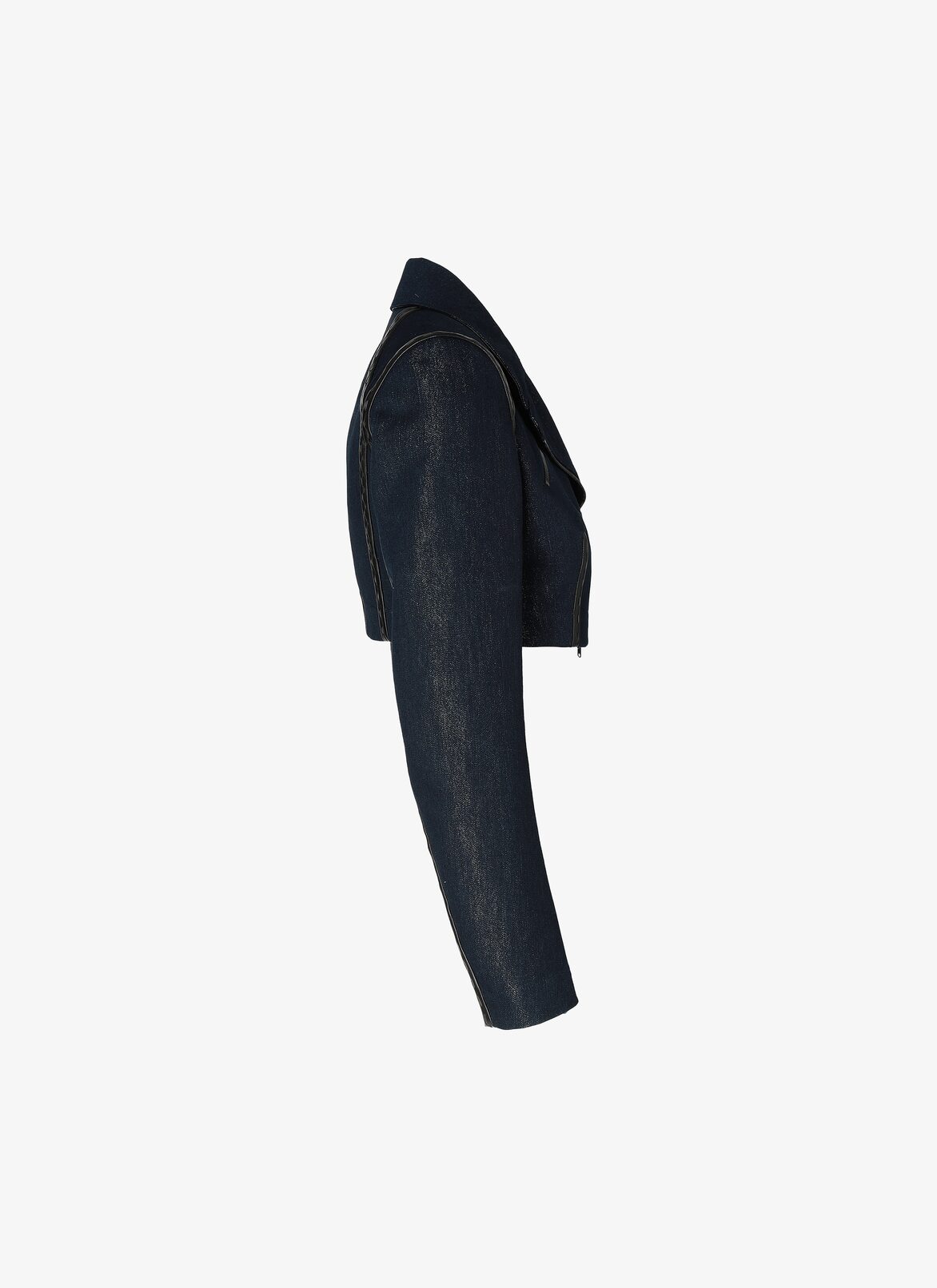 PERFECTO DENIM LUX SILVER ALAÏA SILVER  PERFECTO DENIM LUX SILVER